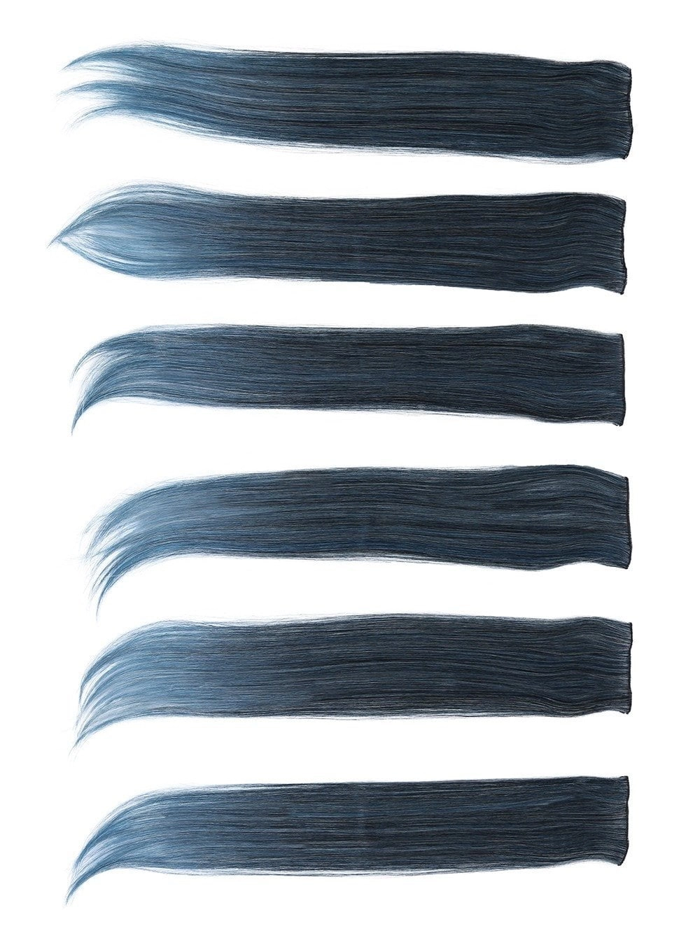 23" Straight HF Synthetic Hair Extensions Kit (6 Piece) | Clip In Color