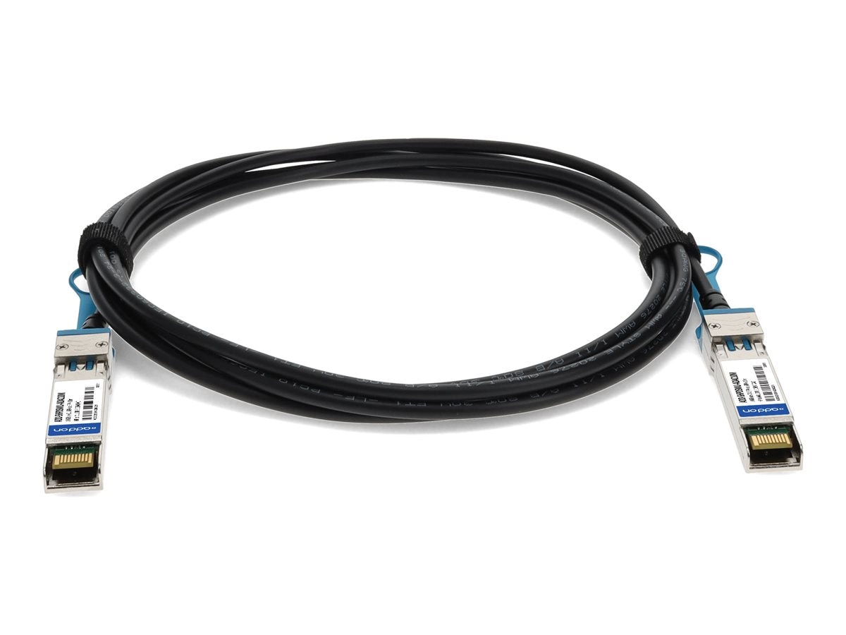 AddOn - 10GBase-CU direct attach cable - TAA Compliant - SFP  to SFP  - 33 ft - twinaxial - active ADD-SHPDSMU-ADAC10M