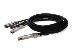 AddOn - 400GBase-CU direct attach cable - TAA Compliant - QSFP-DD to QSFP56 - 8 ft - twinaxial - passive ADD-Q4AR4Q56MX-P2-5M