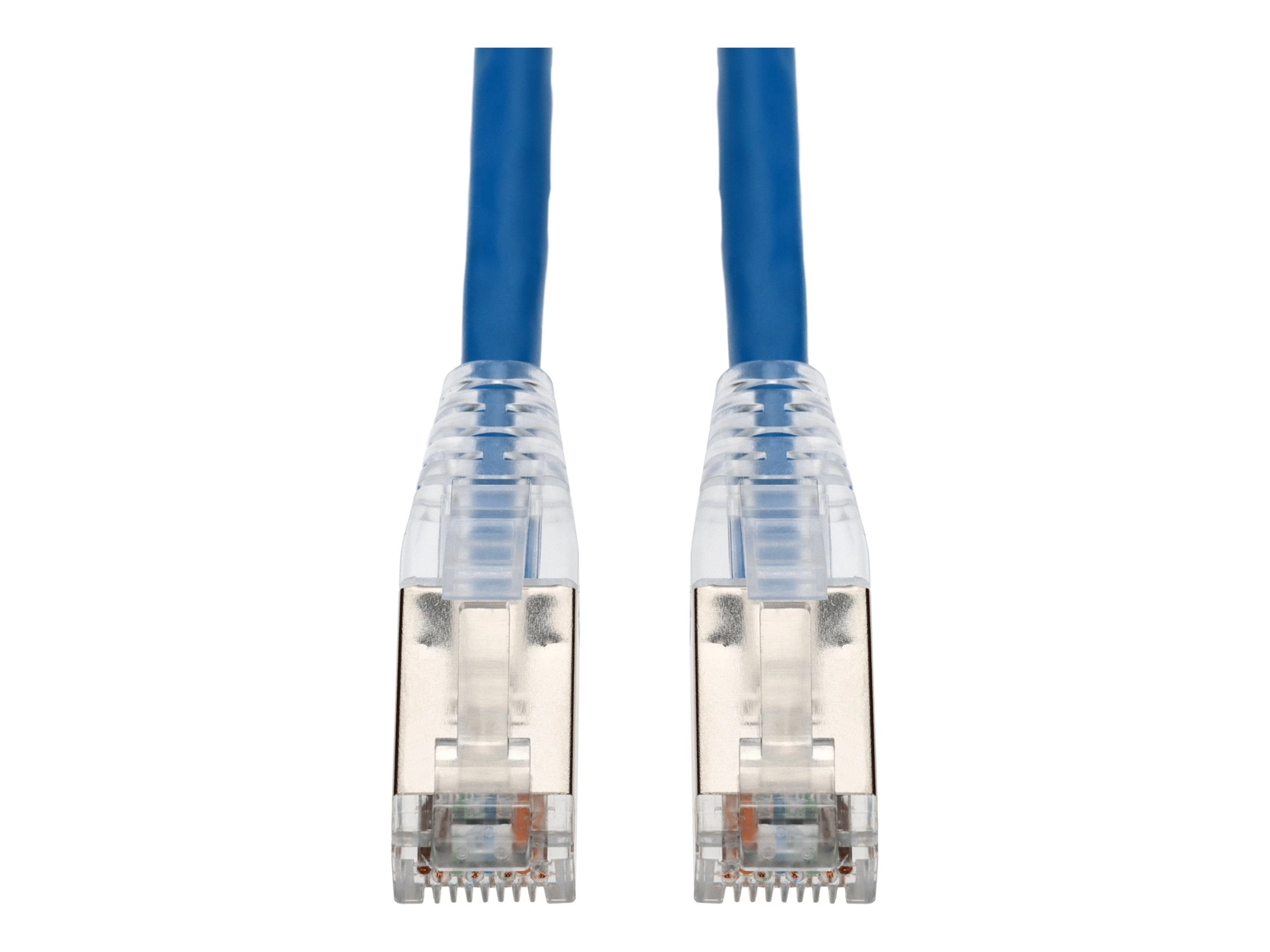 AddOn - Patch cable - RJ-45 (M) to RJ-45 (M) - 12 ft - STP - CAT 6 - snagless - blue ADD-12FCAT6S-BE