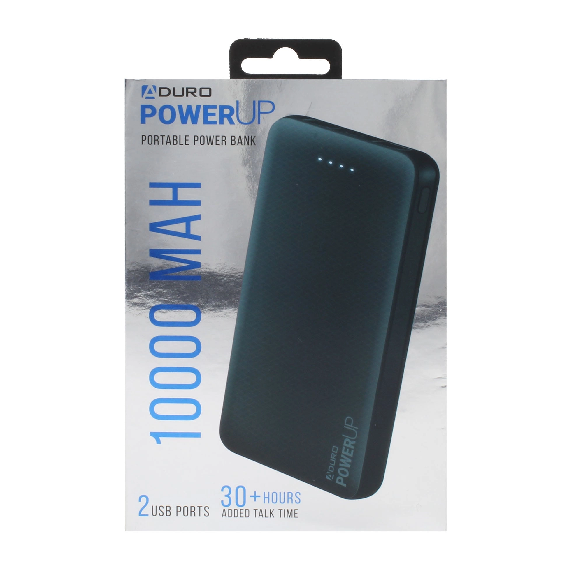 Aduro PowerUp Ultra Slim 10,000mAh Dual USB Portable Backup Battery