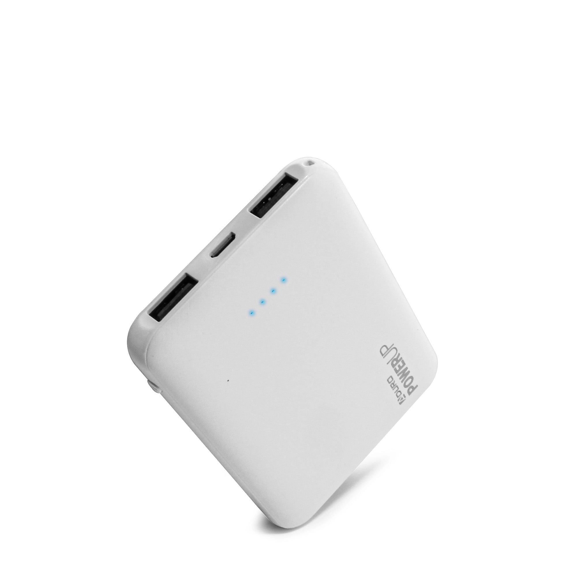 Aduro PowerUp Ultra Slim 5,000mAh Dual USB Portable Backup Battery