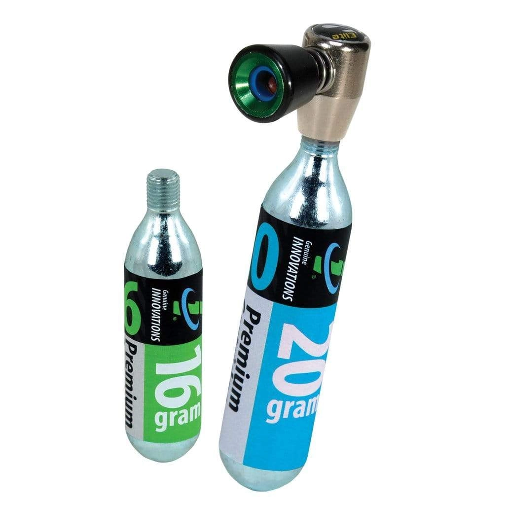 Air Chuck Elite Bike Co2 Inflator w/ 16 & 20 Gram Cartridge