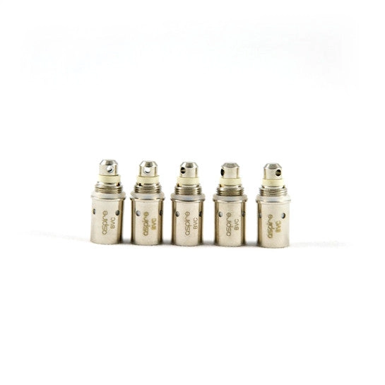 Aspire BVC Replacement Coils / Atomizer Heads (5 pack)