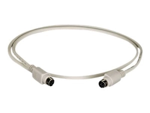 Black Box - Keyboard / mouse extension cable - TAA Compliant - PS/2 (M) to PS/2 (F) - 10 ft - stranded EVNPS03-MF-10