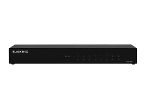 Black Box SECURE KVS4-1008V - KVM / audio switch - 8 x KVM / audio - 1 local user - desktop - TAA Compliant