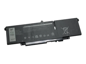 BTI - Notebook battery (equivalent to: Dell 66DWX) - lithium ion - 3-cell - 5000 mAh - 57 Wh 66DWX-BTI