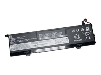 BTI - Notebook battery (equivalent to: Lenovo L17C3PE0) - lithium ion - 3-cell - 4580 mAh - 51.5 Wh L17C3PE0-BTI