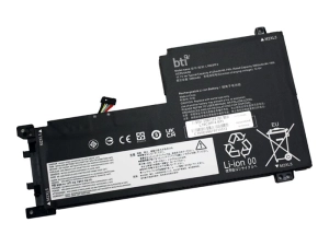 BTI - Notebook battery (equivalent to: Lenovo L19C3PF4) - lithium ion - 3-cell - 3960 mAh - 44 Wh L19C3PF4-BTI