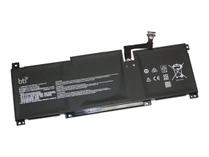 BTI - Notebook battery (equivalent to: MSI BTY-M491) - lithium ion - 3-cell - 4600 mAh - 52.4 Wh BTY-M491-B-BTI