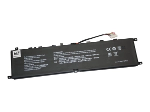BTI - Notebook battery (equivalent to: MSI BTY-M6M) - lithium ion - 4-cell - 6250 mAh - 95 Wh BTY-M6M-BTI