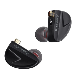 CVJ Assassin 10mm DD   1 BA   1 New Vibration Driver Unit Gaming IEMs