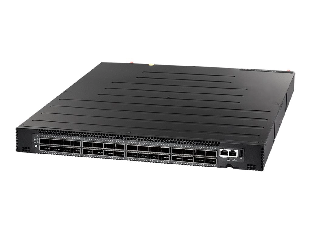 Edge-Core AS7712-32X - Switch - L3 - managed - 32 x 100 Gigabit QSFP28 - back to front airflow - desktop, rack-mountable 7712-32X-O-AC-B-US