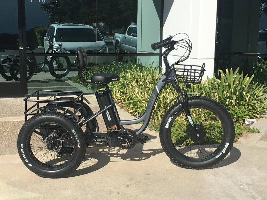 Emojo Caddy Pro Electric Trike [48V 500W Fat Tire Tricycle]