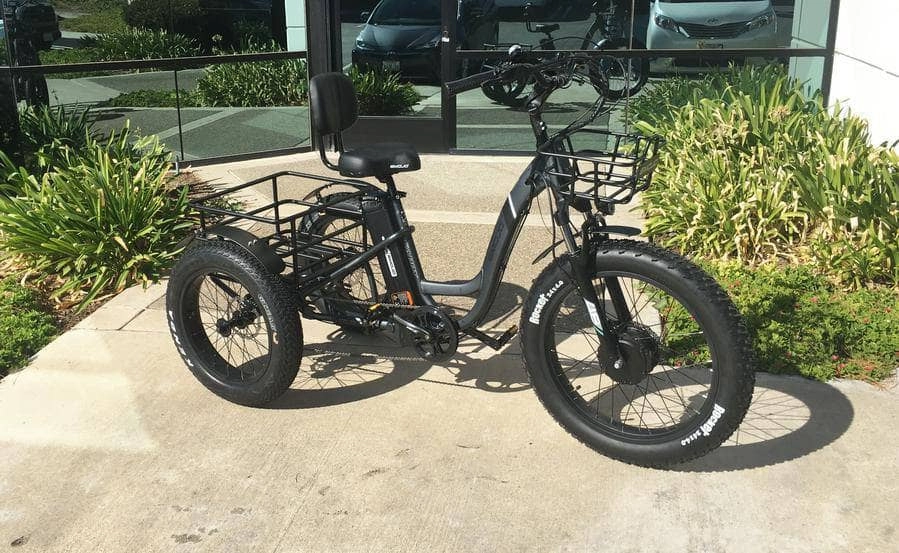 Emojo Caddy Pro Electric Trike [48V 500W Fat Tire Tricycle]