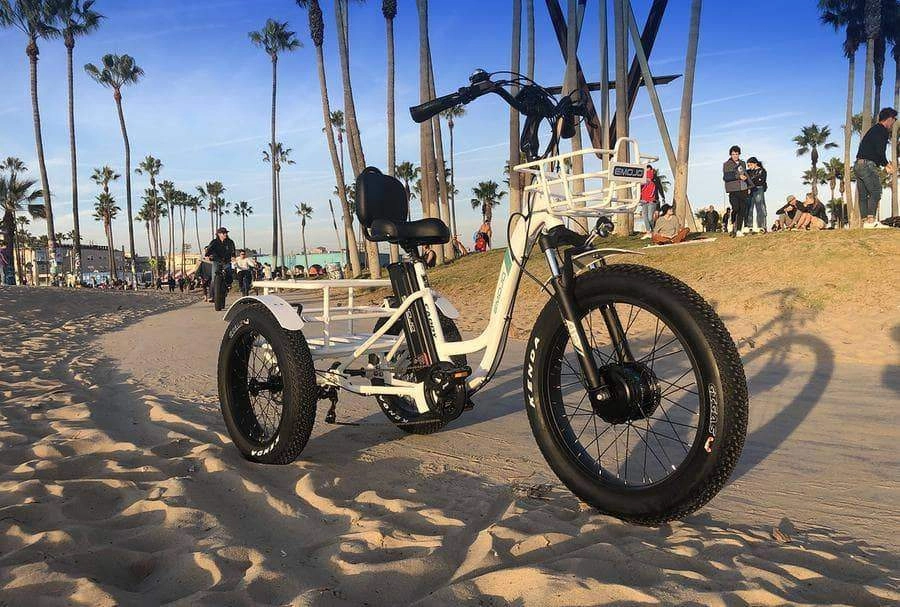 Emojo Caddy Pro Electric Trike [48V 500W Fat Tire Tricycle]