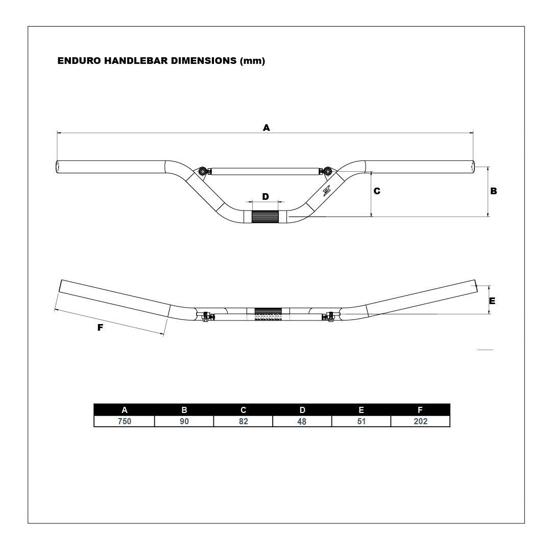 Enduro Low Rise Handlebar