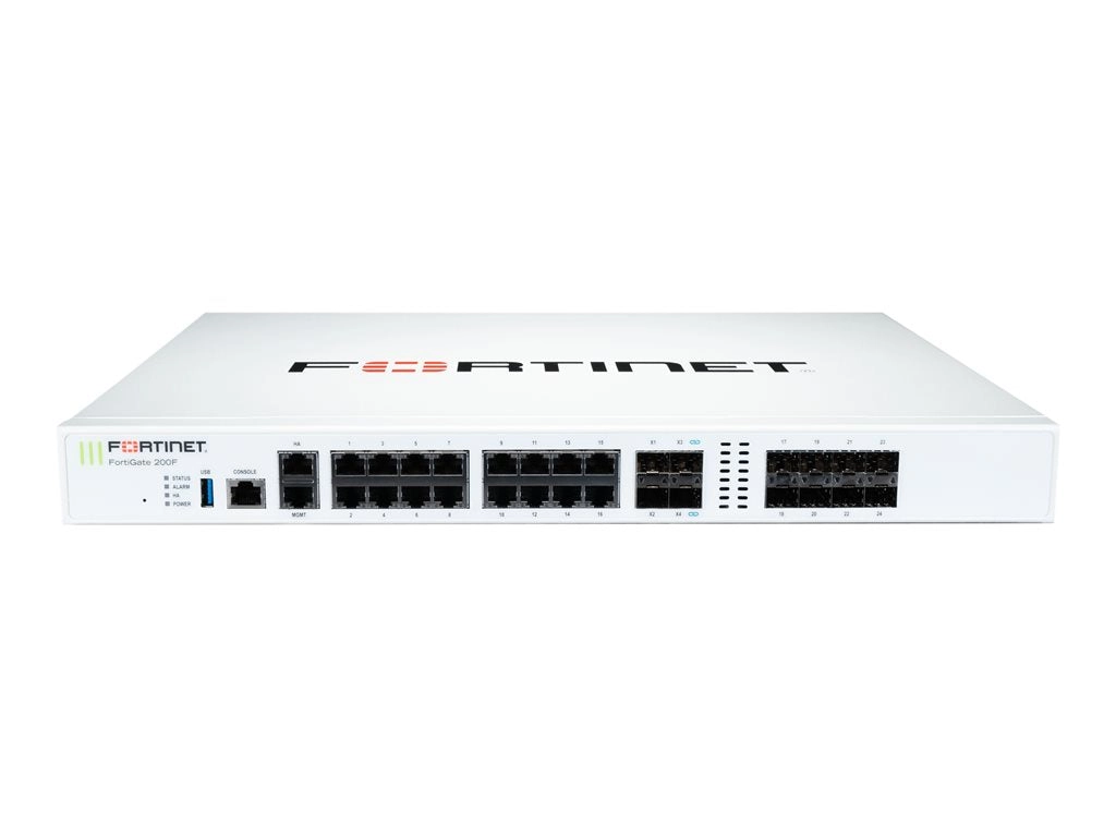 Fortinet FortiGate 201F - Security appliance - with 3 years FortiCare Premium Support   3 years FortiGuard Enterprise Protection FG-201F-BDL-809-36