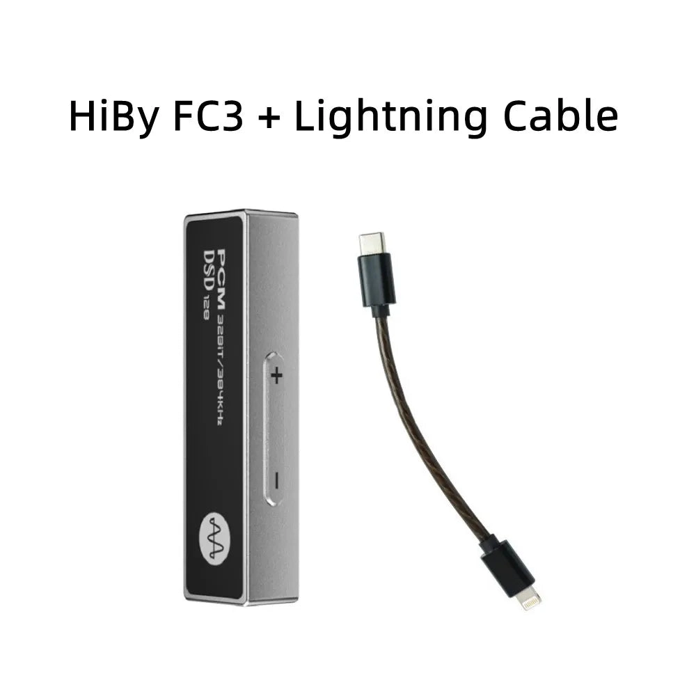 HiBy FC3 Portable MQA USB DAC Headphone Amplifier