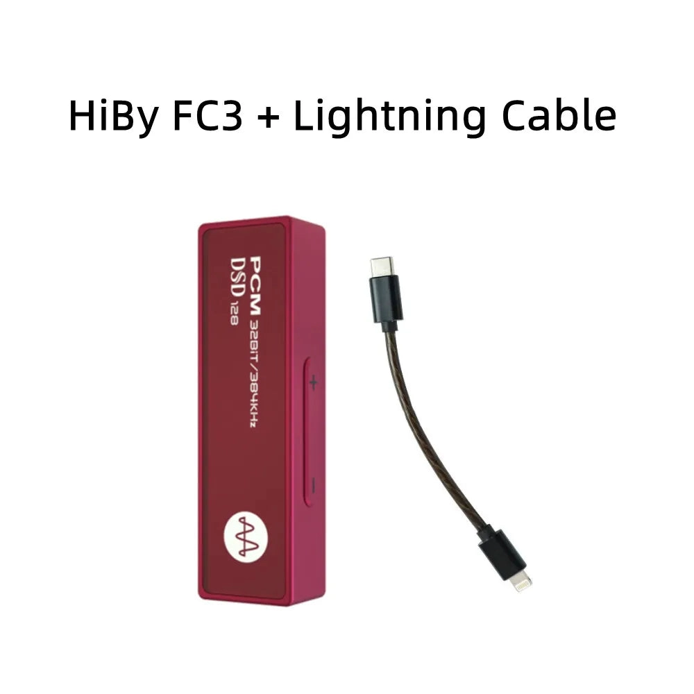 HiBy FC3 Portable MQA USB DAC Headphone Amplifier