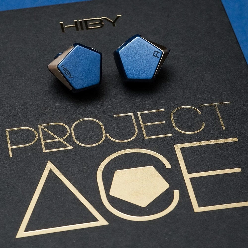 HiBy x F.Audio Project ACE 12mm Mg-Alloy & Be-Plated Dynamic Driver In-Ear Earphones