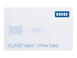 HID iCLASS Seos 510x - Security smart card - white 5105RGGMNM