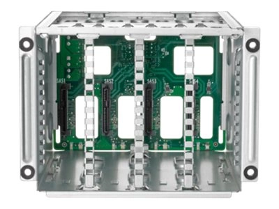 HPE 2SFF Tri-Mode U.3 x4 BC Side-by-Side Drive Cage Kit - Storage drive cage - U.3 P55093-B21