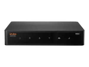 HPE Aruba 9004 (IL) - Gateway - 4 ports - 1GbE - ZigBee, NFC, Bluetooth - cloud-managed R3V88A