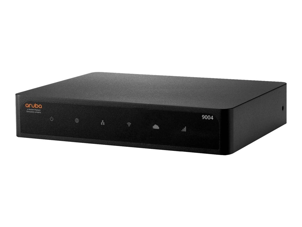 HPE Aruba 9004 (IL) - Gateway - 4 ports - 1GbE - ZigBee, NFC, Bluetooth - cloud-managed R3V88A