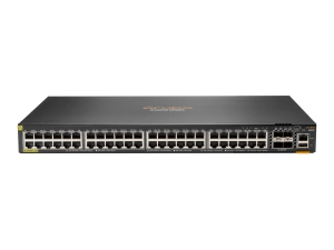 HPE Aruba Networking CX 6200F 48G Class 4 PoE 4SFP 370W Switch - Switch - Max. Stacking Distance 10 kms - L3 - managed - 48 x S0M84A#B2E
