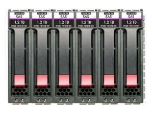 HPE Midline - Hard drive - 10 TB - hot-swap - 3.5 LFF - SAS 12Gb/s - 7200 rpm - remarketed (pack of 6)" R0Q70AR