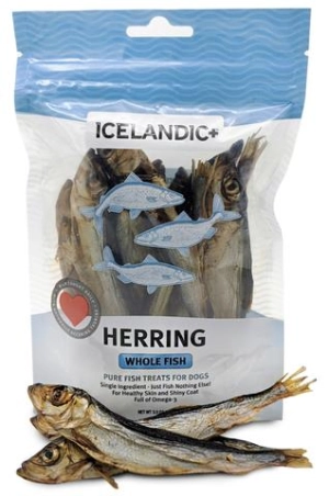 Icelandic  Herring Whole Fish Dog Treat