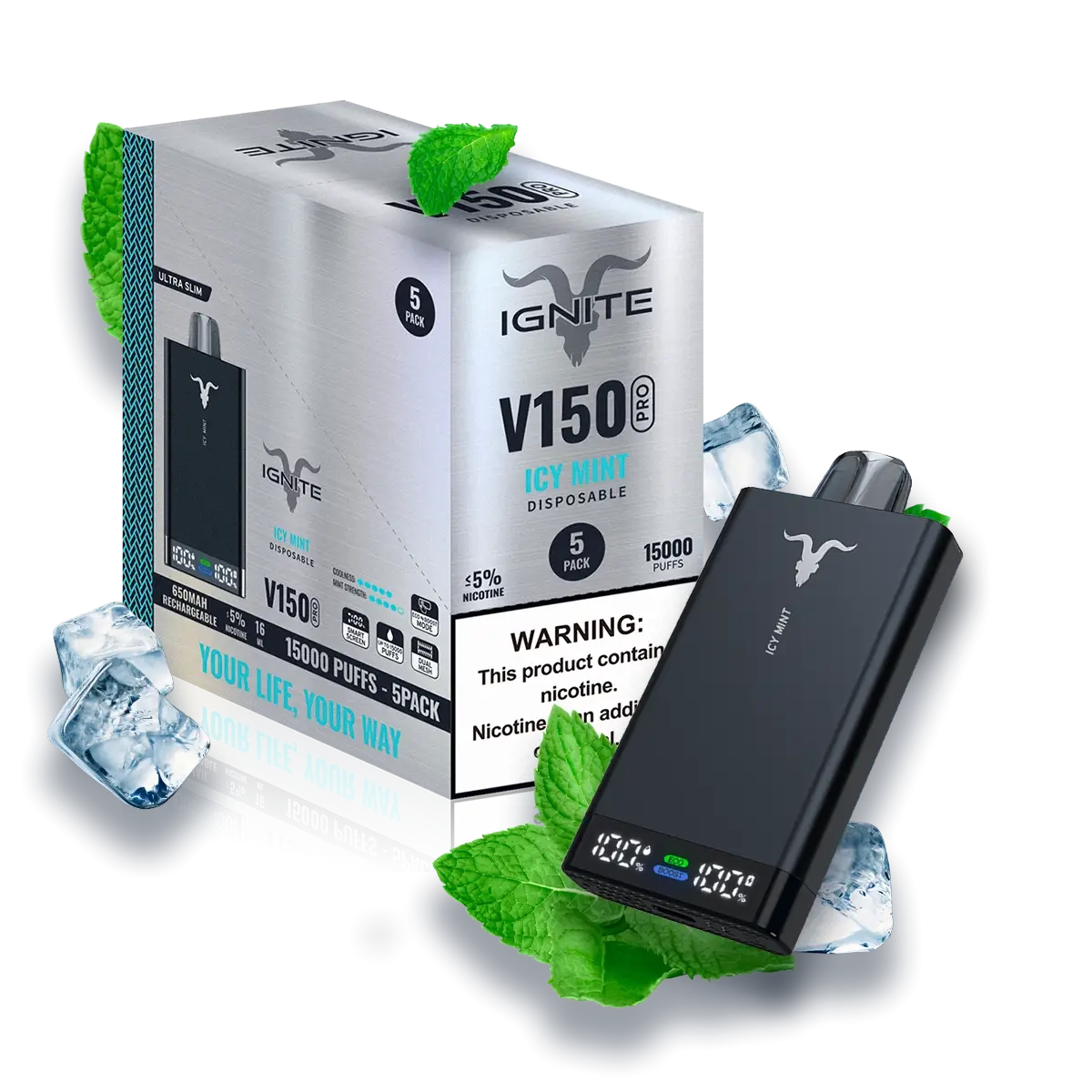 Ignite V150 PRO Vape Device [5 Pack]