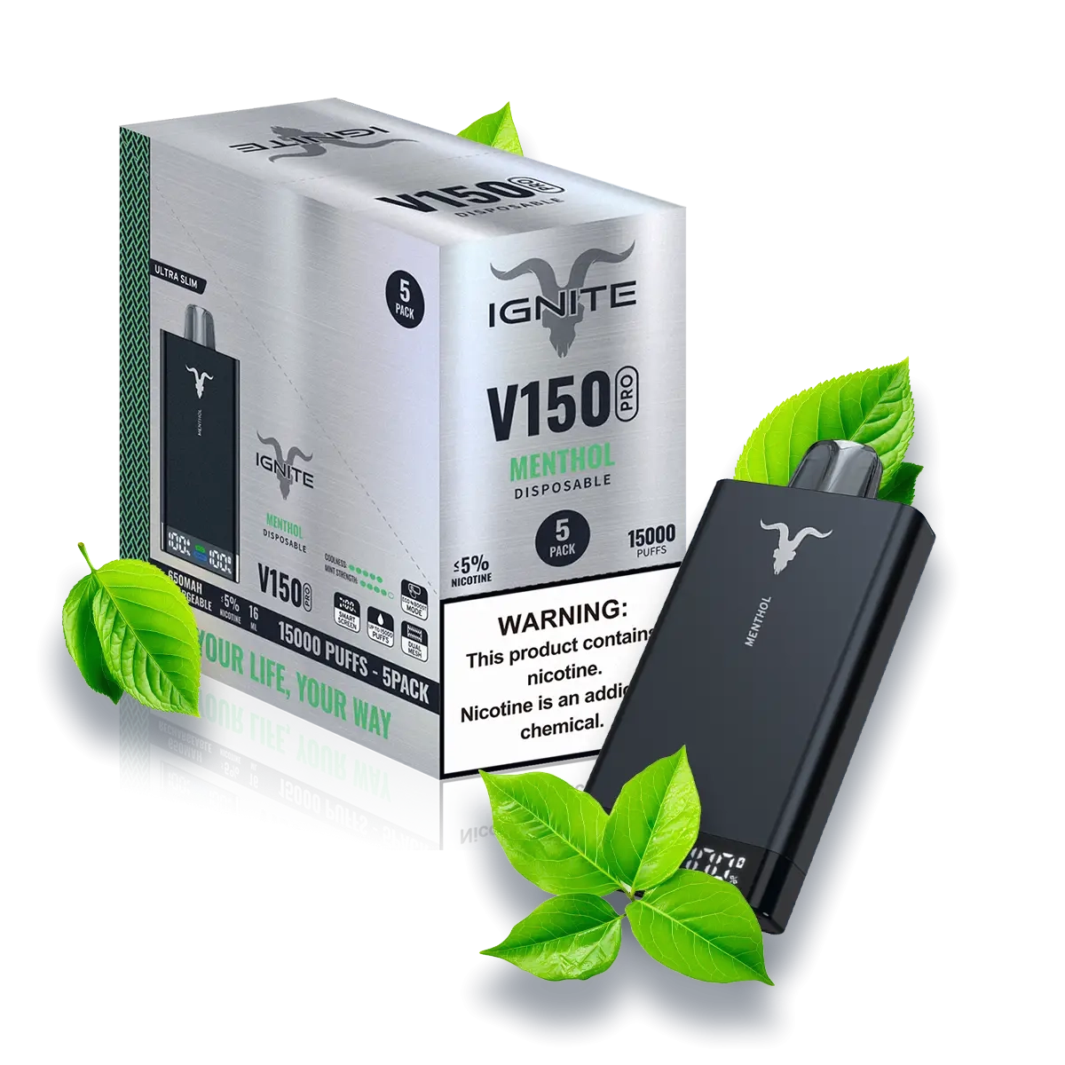 Ignite V150 PRO Vape Device [5 Pack]