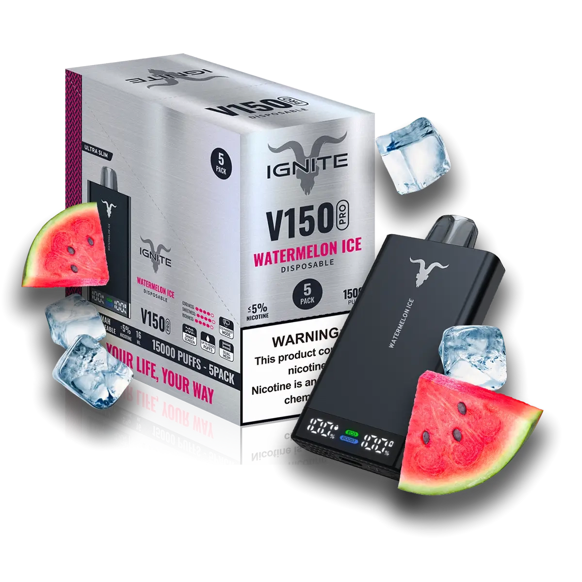 Ignite V150 PRO Vape Device [5 Pack]