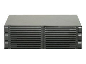 Minuteman BP36V48RTEXL - Battery enclosure (rack-mountable / external) - AC 120 V - 12 x battery - lead acid - 12 Ah - 3U - black