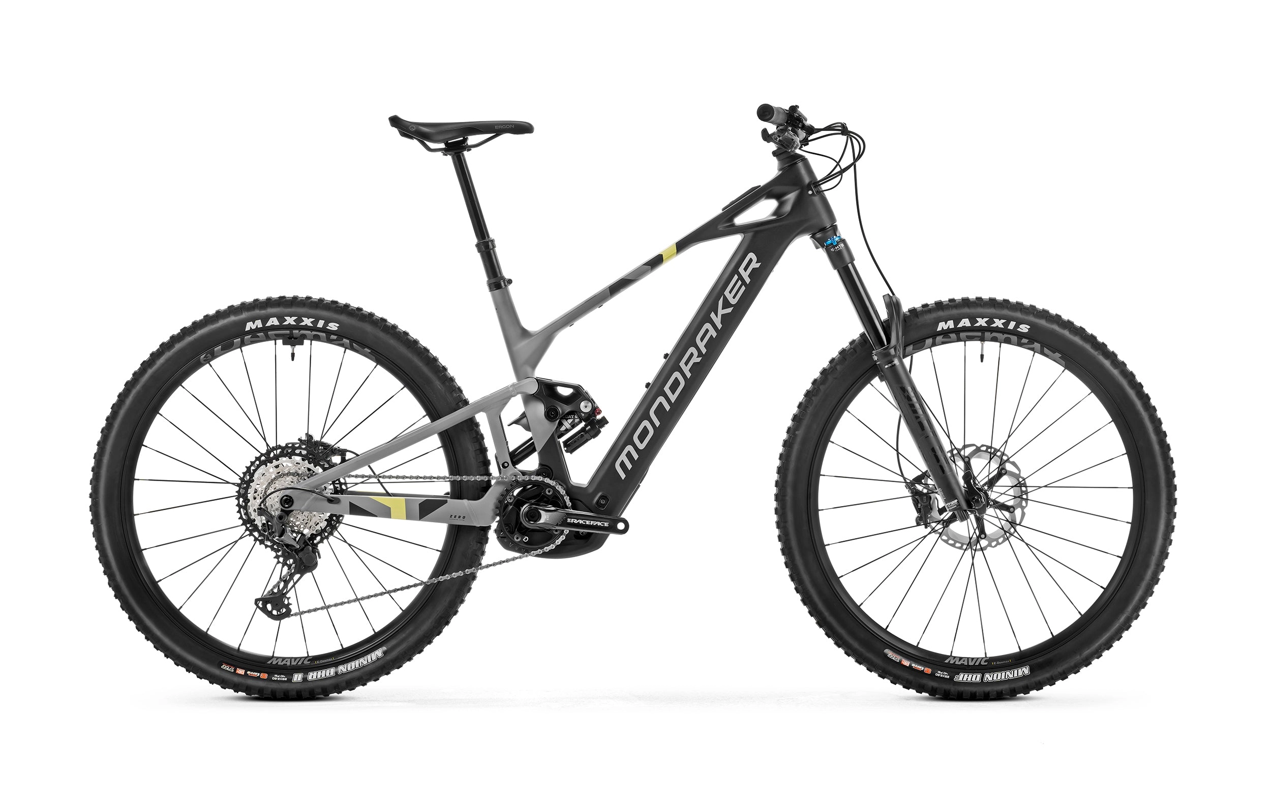 Mondraker CRAFTY R 29" ENDURO/AM Mountain E-Bike - Gray/Black/Yellow
