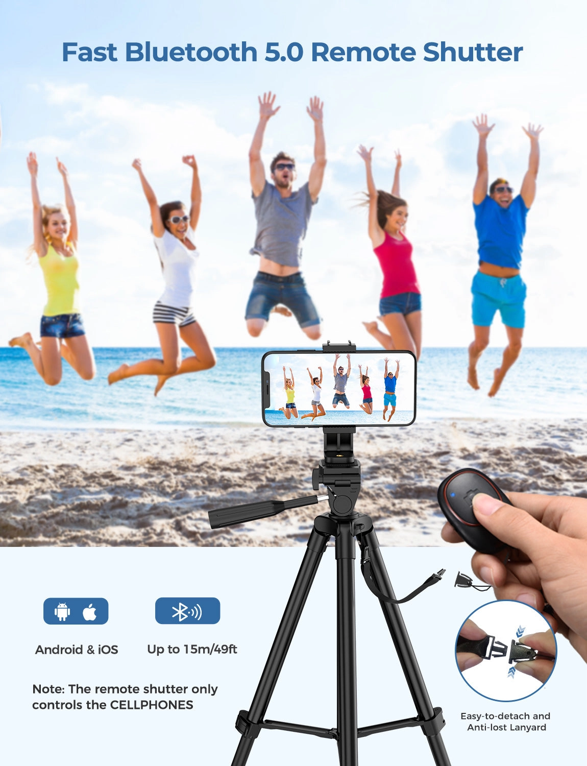 MPOW PA205A Selfie Stick