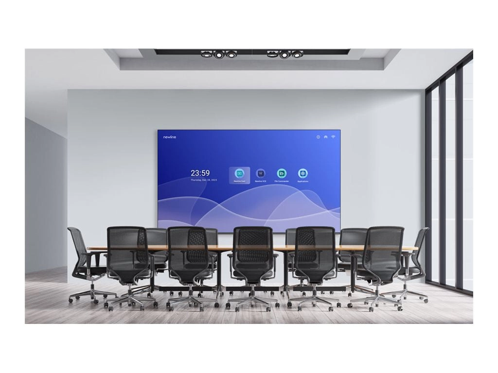 Newline STV-6524-PLUS - 65 Diagonal Class STV  Series LED-backlit LCD display - interactive digital signage - Android - 4K UHD