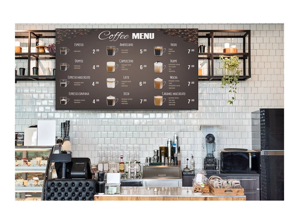 Newline STV-6524-PLUS - 65 Diagonal Class STV  Series LED-backlit LCD display - interactive digital signage - Android - 4K UHD