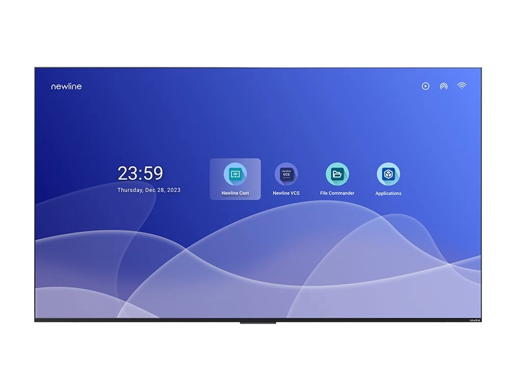 Newline STV-6524-PLUS - 65 Diagonal Class STV  Series LED-backlit LCD display - interactive digital signage - Android - 4K UHD