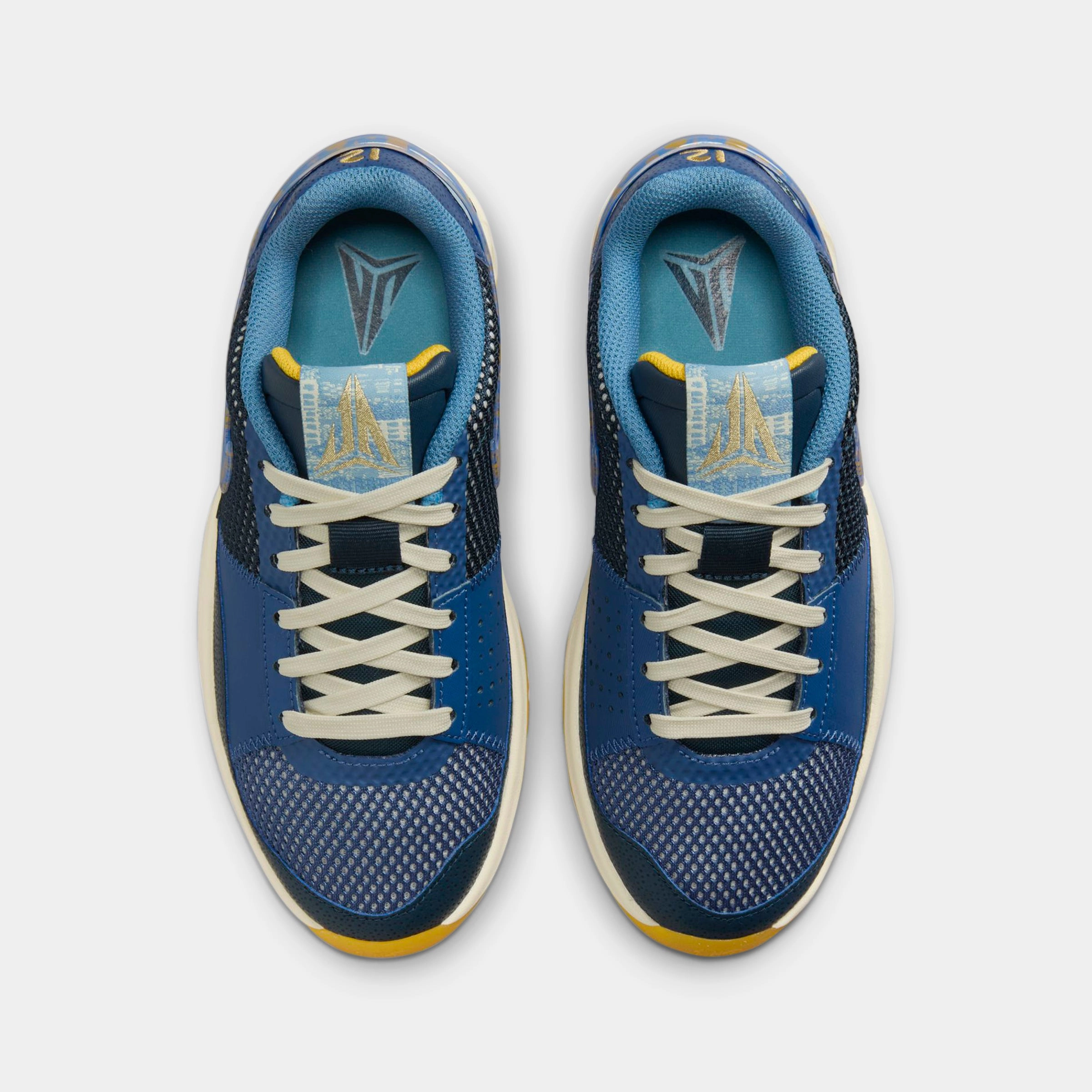 Nike Ja 1 GS Mystic Navy / Hyper Royal - University Gold