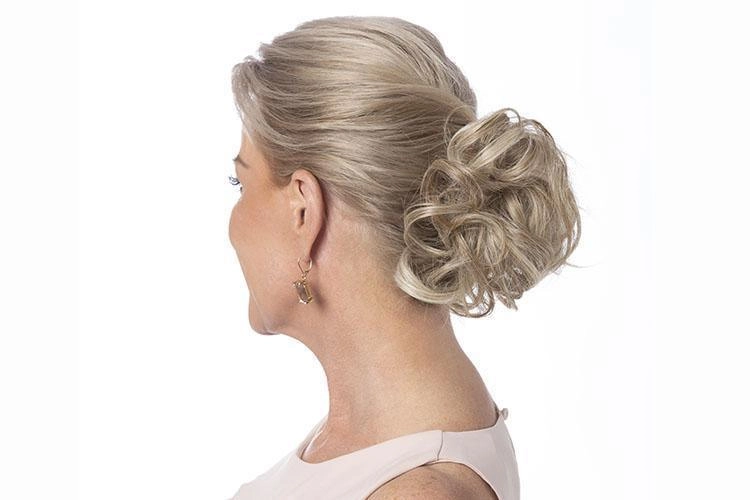 Petite Pouf Hairpiece by Toni Brattin | Heat Friendly Synthetic Ponytail (Hair Wrap ) | Clearance Sale Open Box (Unworn - Like New)