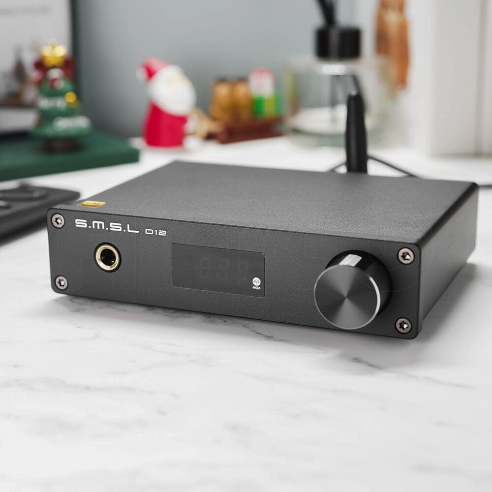 Pre-Order SMSL D12 AK4493S Bluetooth 5.0 USB MQA DAC & Headphone Amplifier