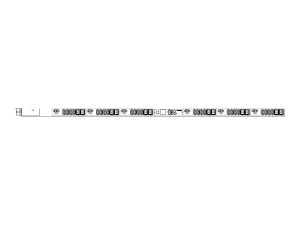 Raritan Dominion PX PX3-5749V-V2K1 - Power distribution unit (rack-mountable) - AC 208 V - 16600 VA - 3-phase 4 Wire delta -