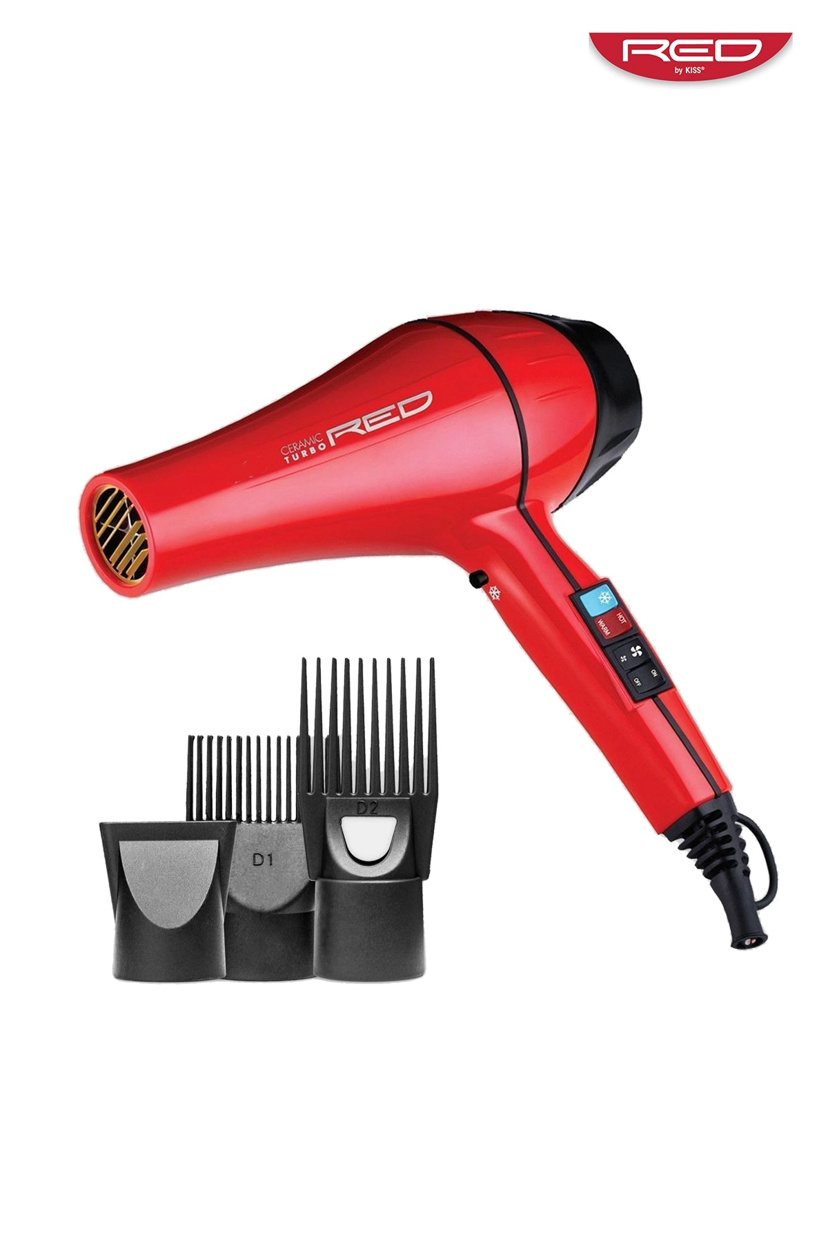 RED BY KISS CERAMIC 2500 TURBO #BD03