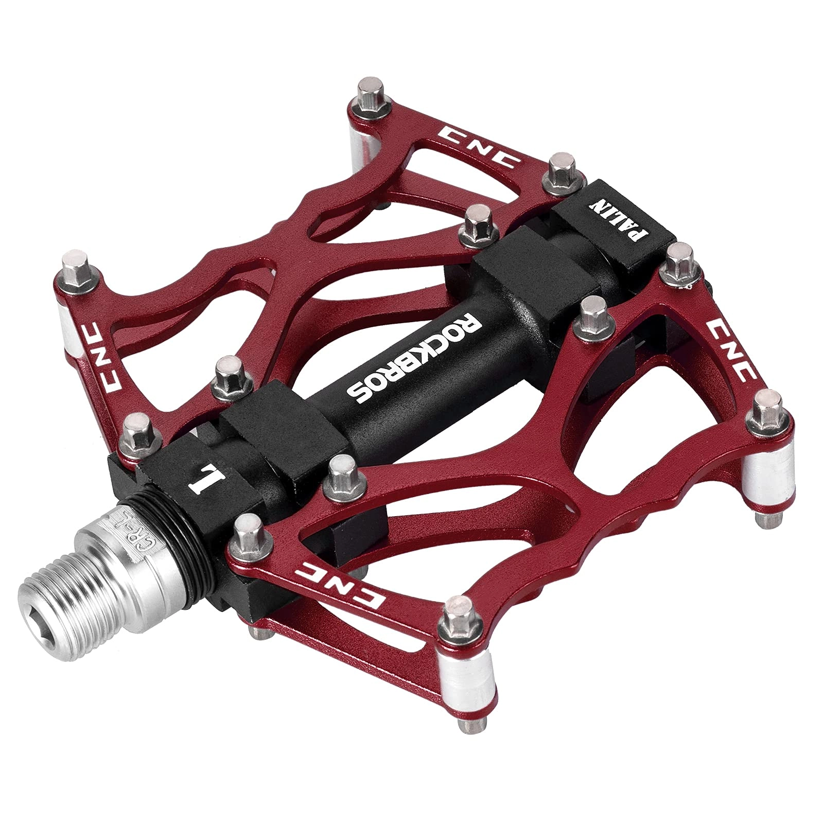 ROCKBROS Lightweight Aluminum Alloy Bike Pedals with Wide Platform Grip