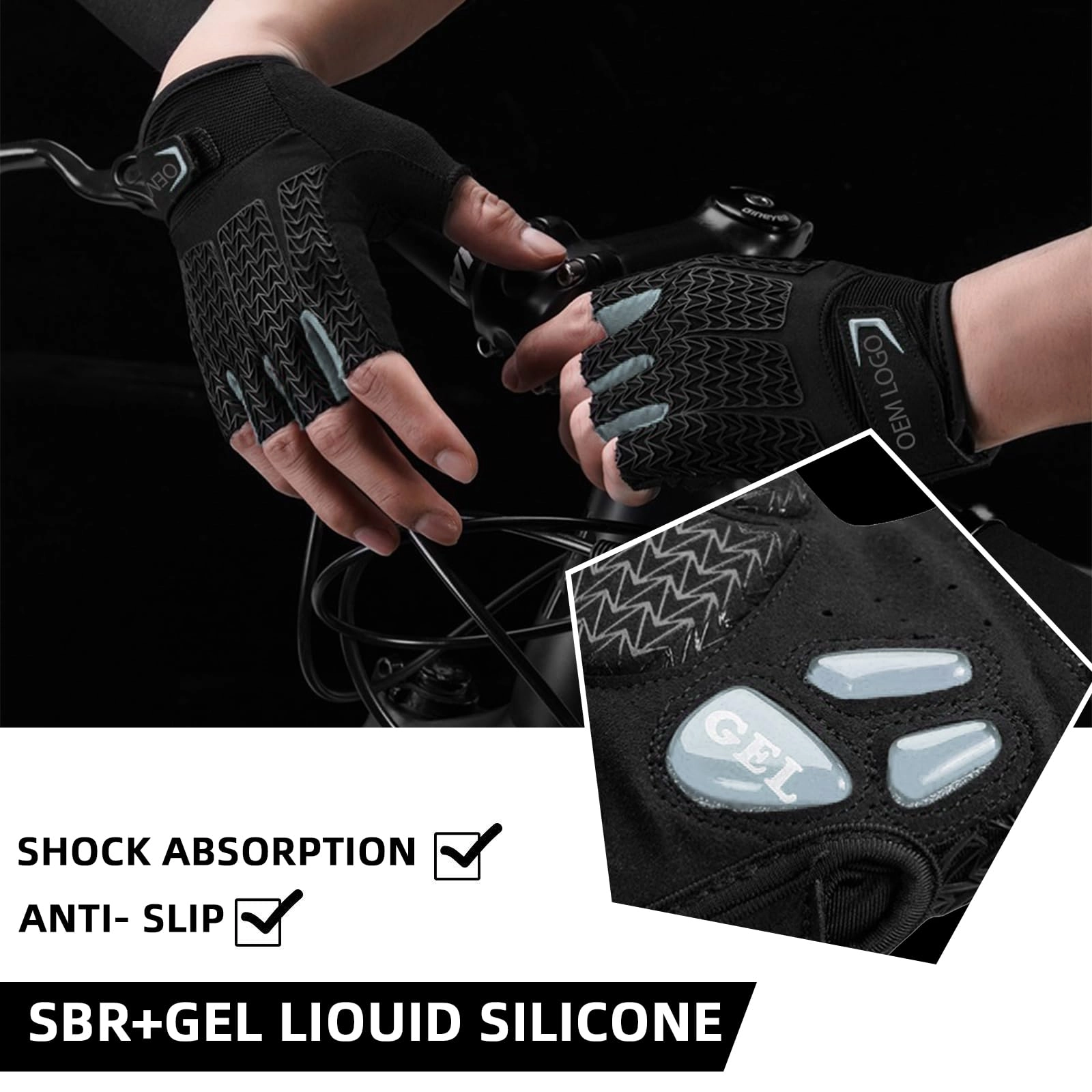 ROCKBROS Winter Cycling Windproof Anti-Slip Thermal Bike Gloves for Cycling,Biking,Running