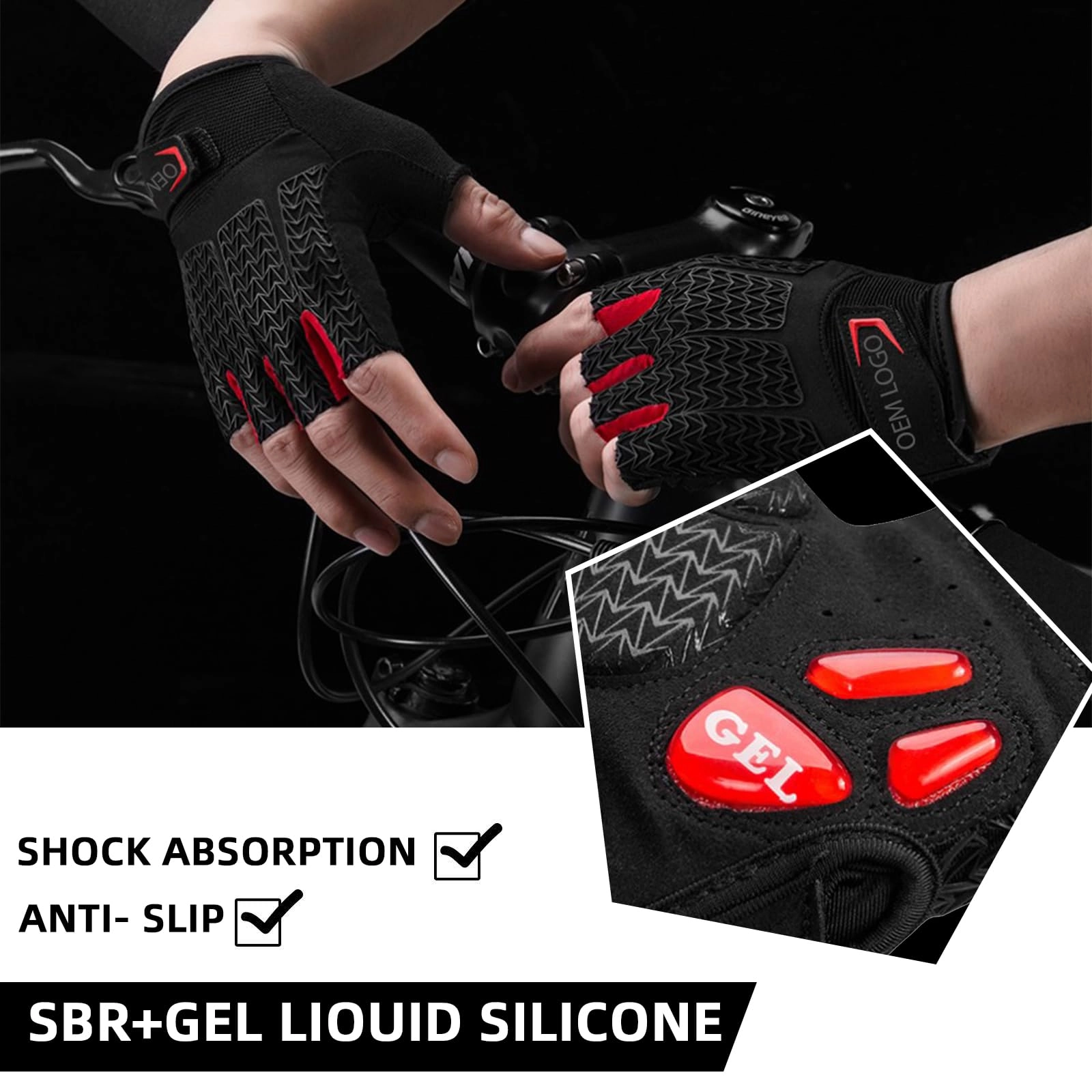 ROCKBROS Winter Cycling Windproof Anti-Slip Thermal Bike Gloves for Cycling,Biking,Running