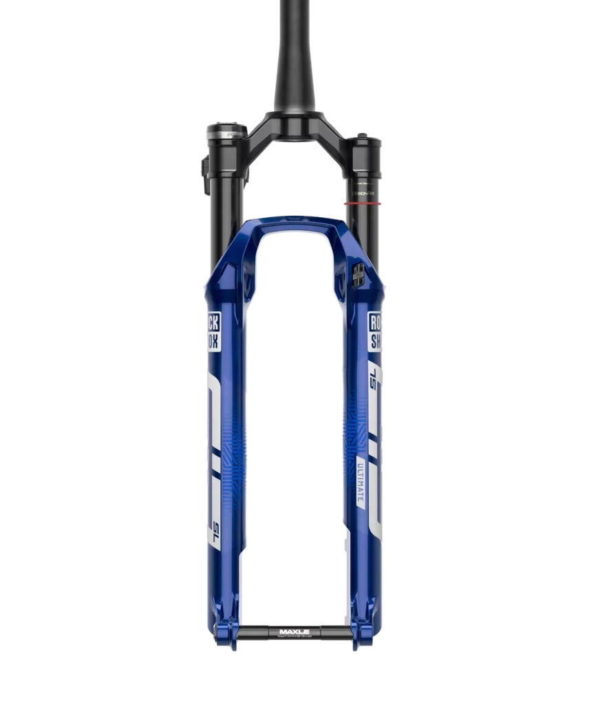 RockShox SID SL Ultimate Flight Attendant Race Day Suspension Fork - 29", 110 mm, 15 x 110 mm, 44 mm Offset, Blue Crush, D1